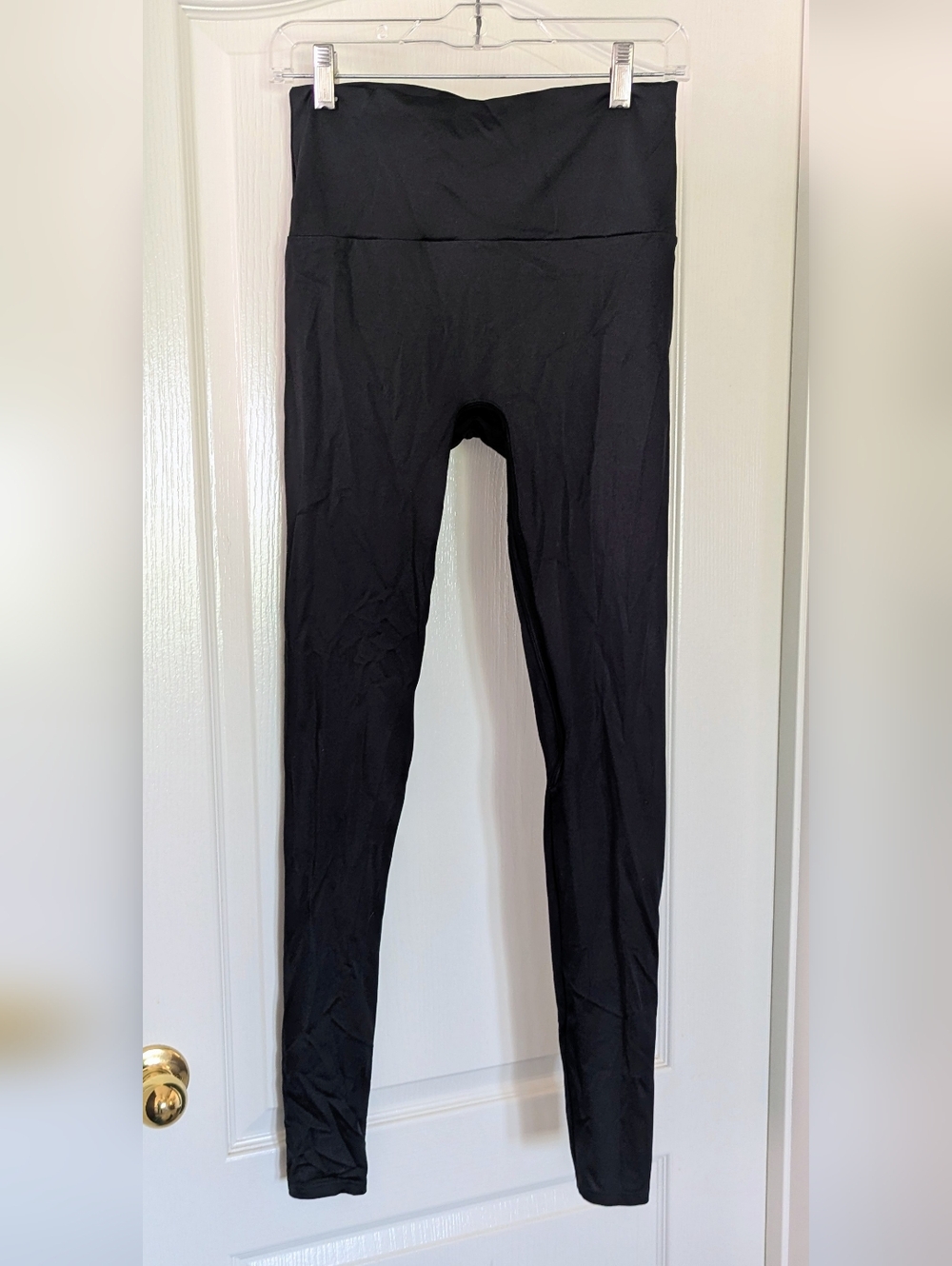 K-Deer Black Leggings, Size Large, Excellent Condition